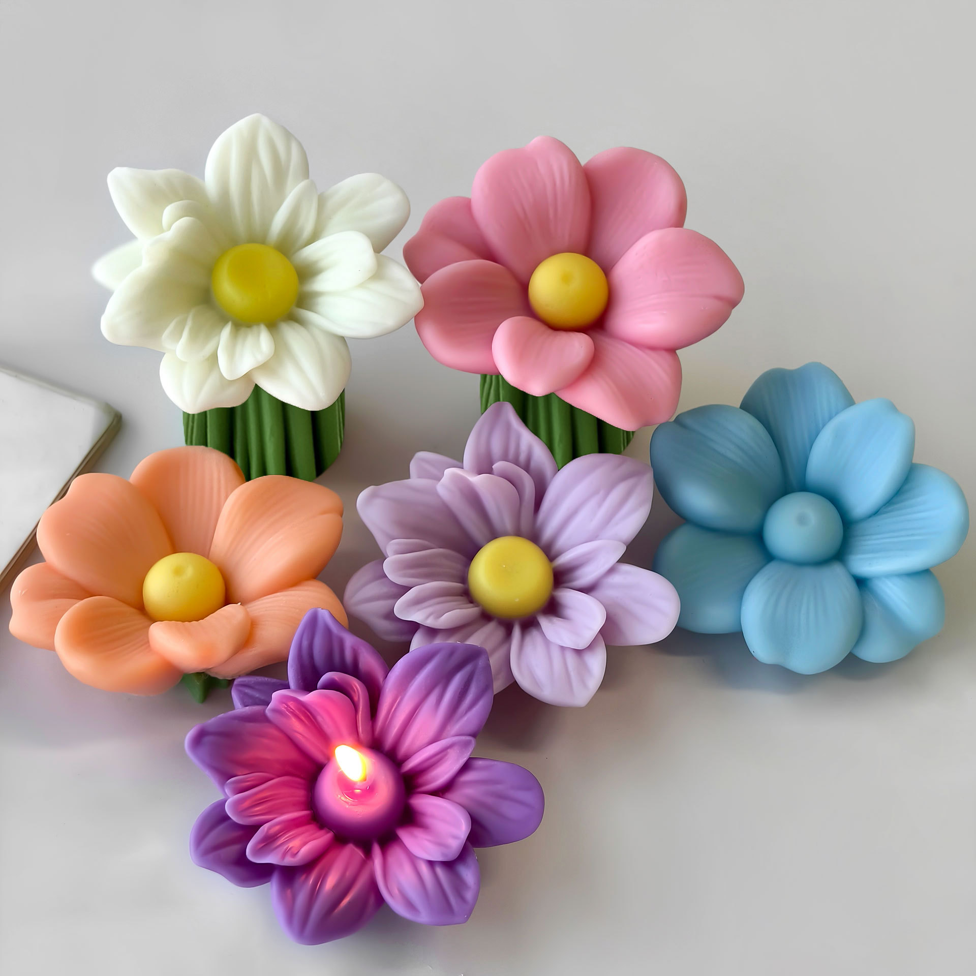 Candle Supplies Shop - Diy flores aroma vela molde de