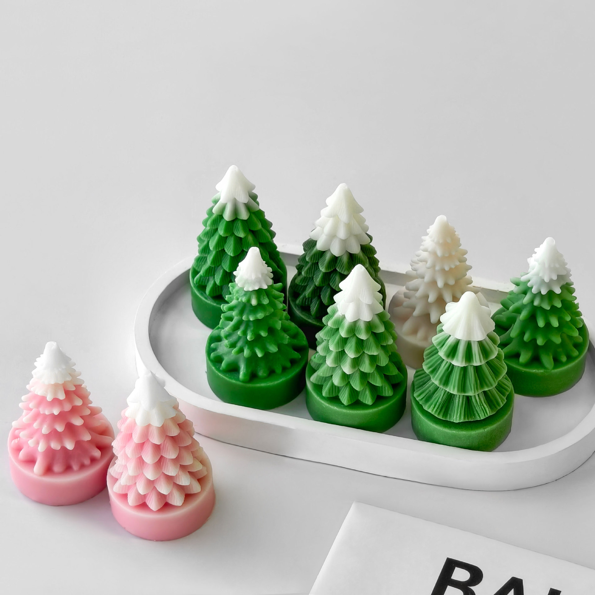 Candle Supplies Shop - Diy mini árvore de natal molde