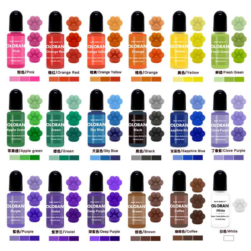 Candle Supplies Shop - 20 cores vela tintas cera velas