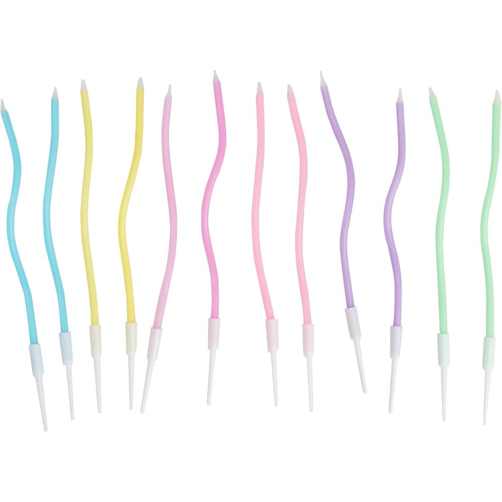 Conjunto de 12 Velas Espiral A - Candle Supplies Free Shipping avaliação e preço