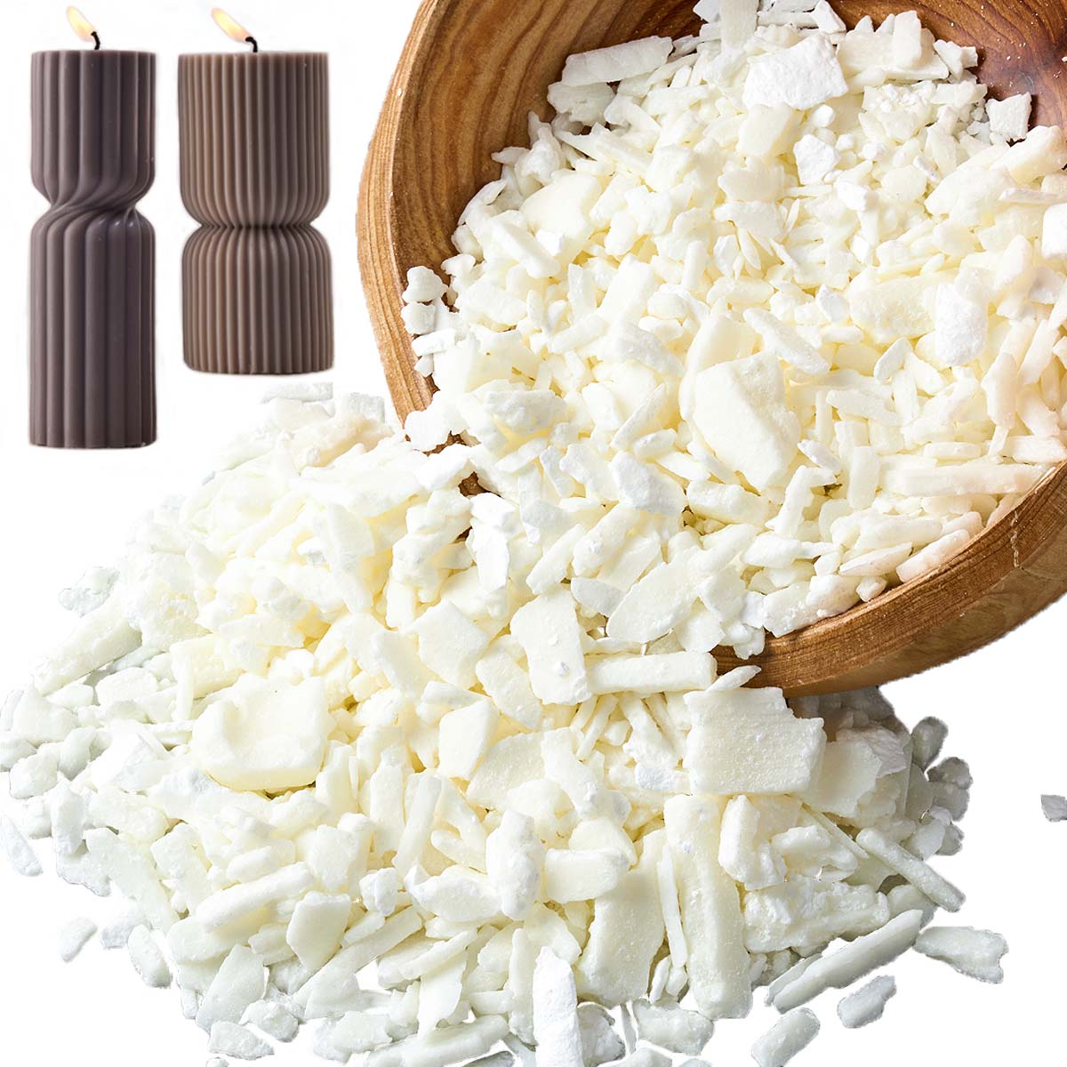 1 libras de cera de soja branc - Candle Supplies Shop avaliação e preço