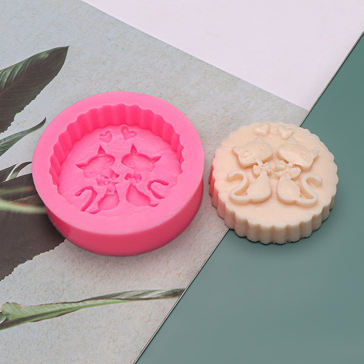 Molde de Silicone de Gato de 1 - Candle Supplies Tins avaliação e preço