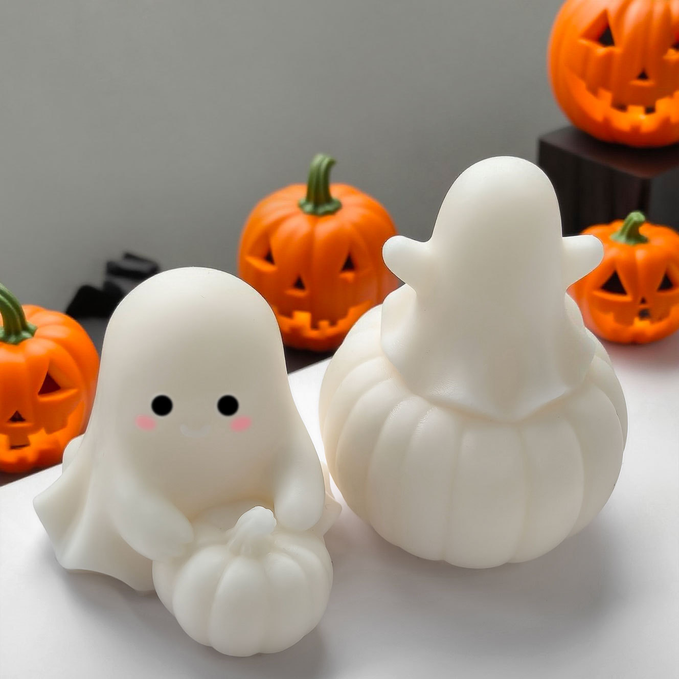 Halloween fantasma abóbora mol - Candle Supplies Shop avaliação e preço