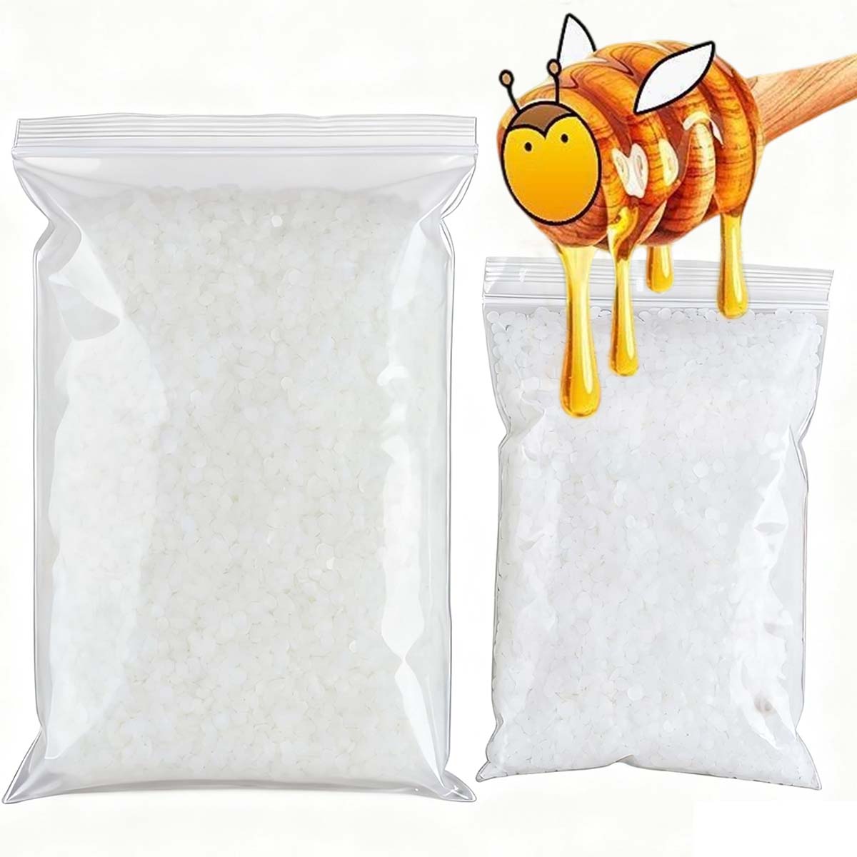 200g-1000g cera de abelha bran - Candle Supplies Shop avaliação e preço