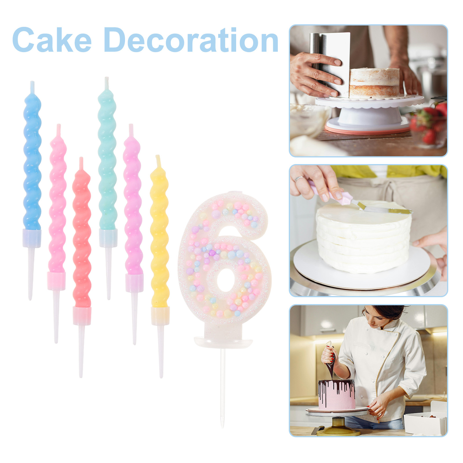 13 Velas Espirais Coloridas pa - Candle Supplies Free Shipping avaliação e preço