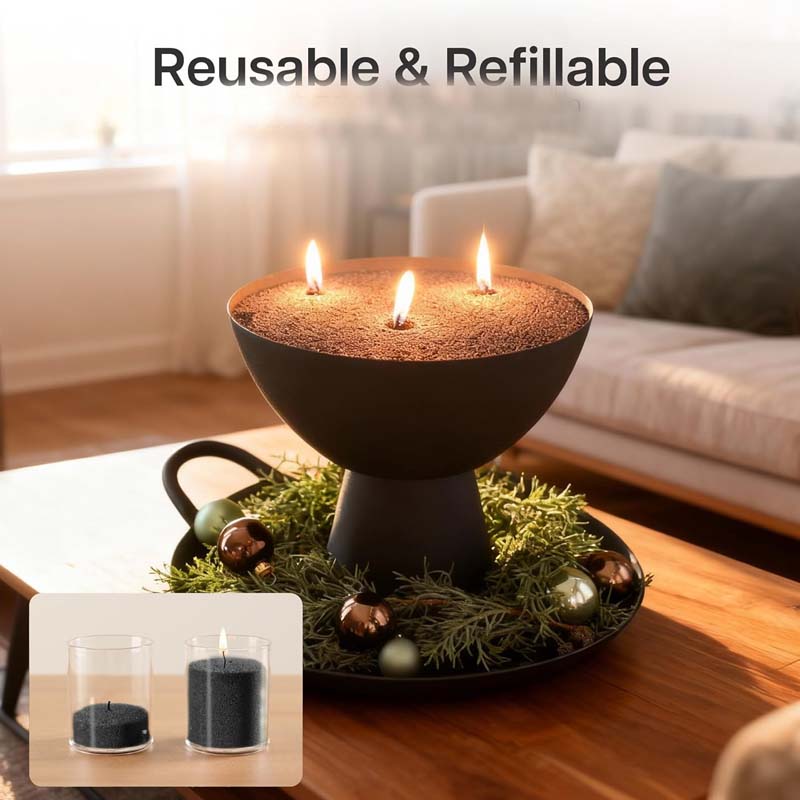 Areia de Cera Preta com Pavio, - Candle Supplies Tins avaliação e preço